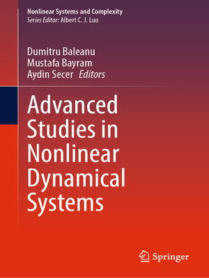 cover image of Advanced Studies in Nonlinear Dynamical Systems
